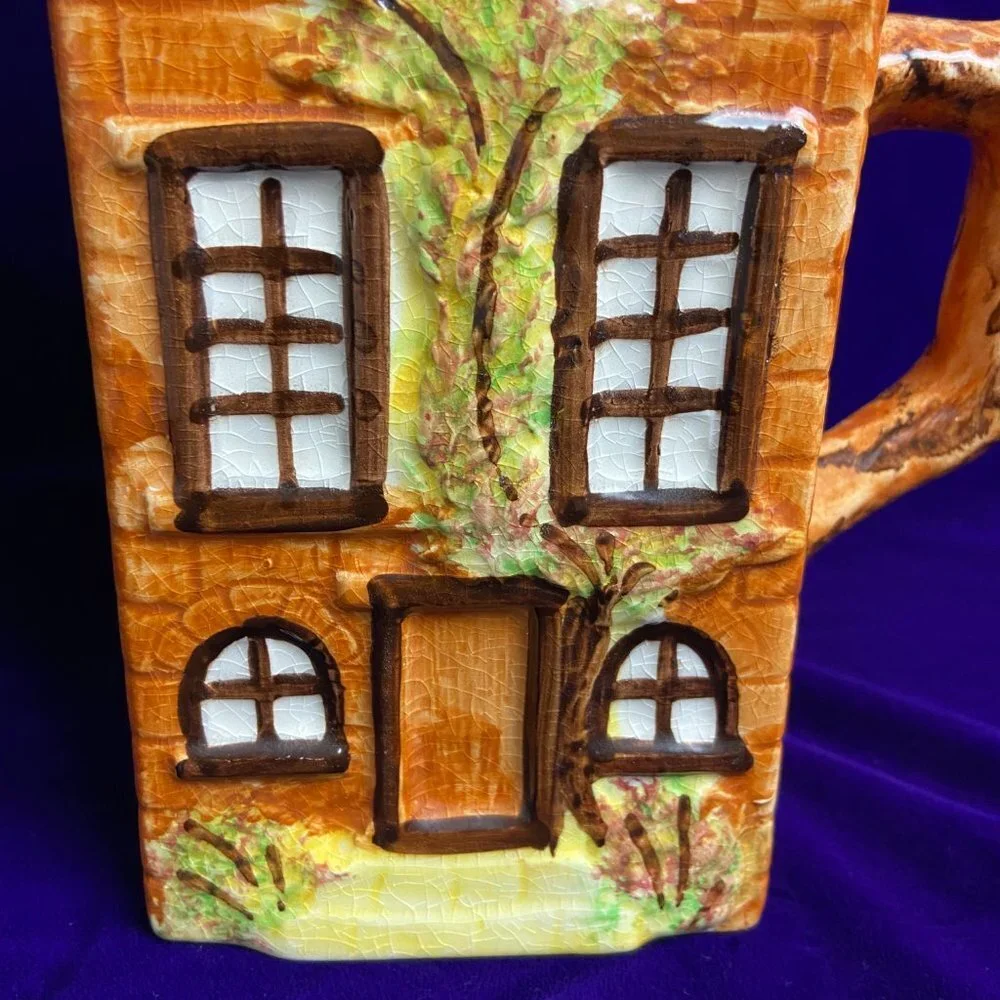 Vintage  Price Kensington Large  Teapot  Cottage Ware 3 floors England 10